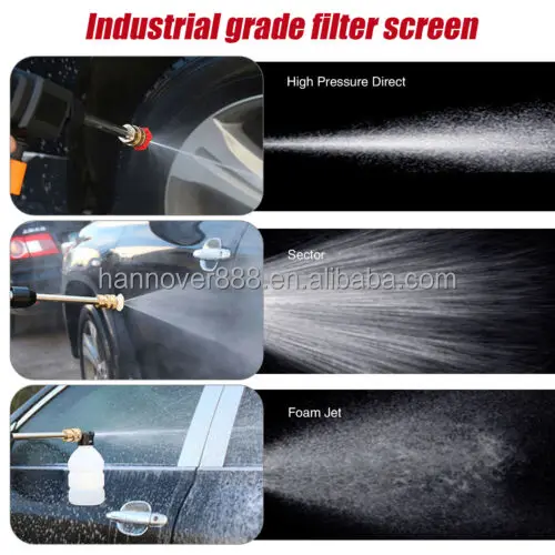 High Pressure Cleaner Machine 24V Lithium Batteries Car Wash Machine Wireless Carwasher Electric Cleaning Machines