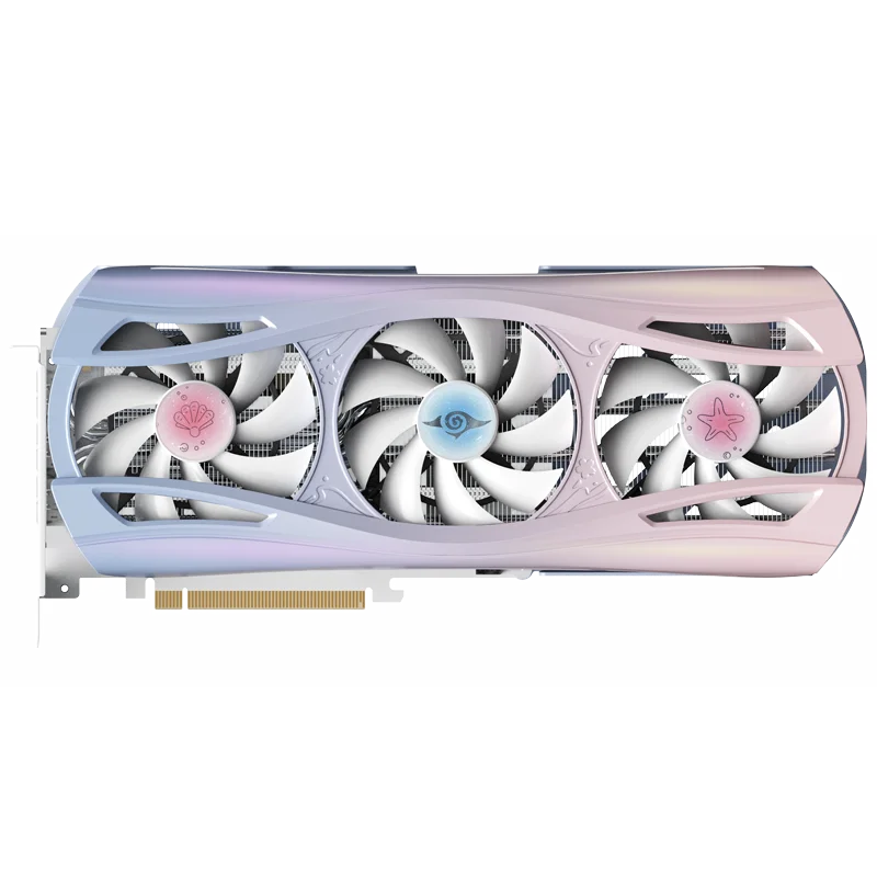 Yeston 9070XT 16G SAKURA Atlantis GPU - Pcie 5.0 Gaming Power