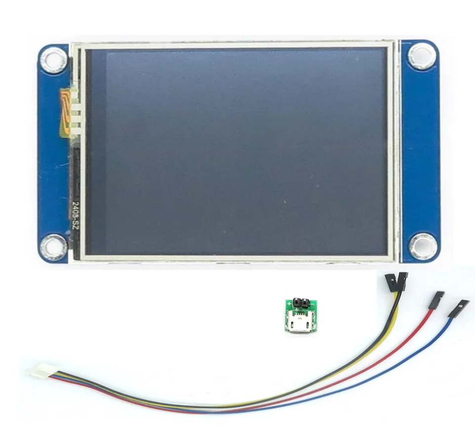 Nextion 2.4" 2.8" NX3224T024_011 NX3234F024 Enhanced TFT Display Serial HMI LCD Module Screen with Resistive Touch Panel 320*240