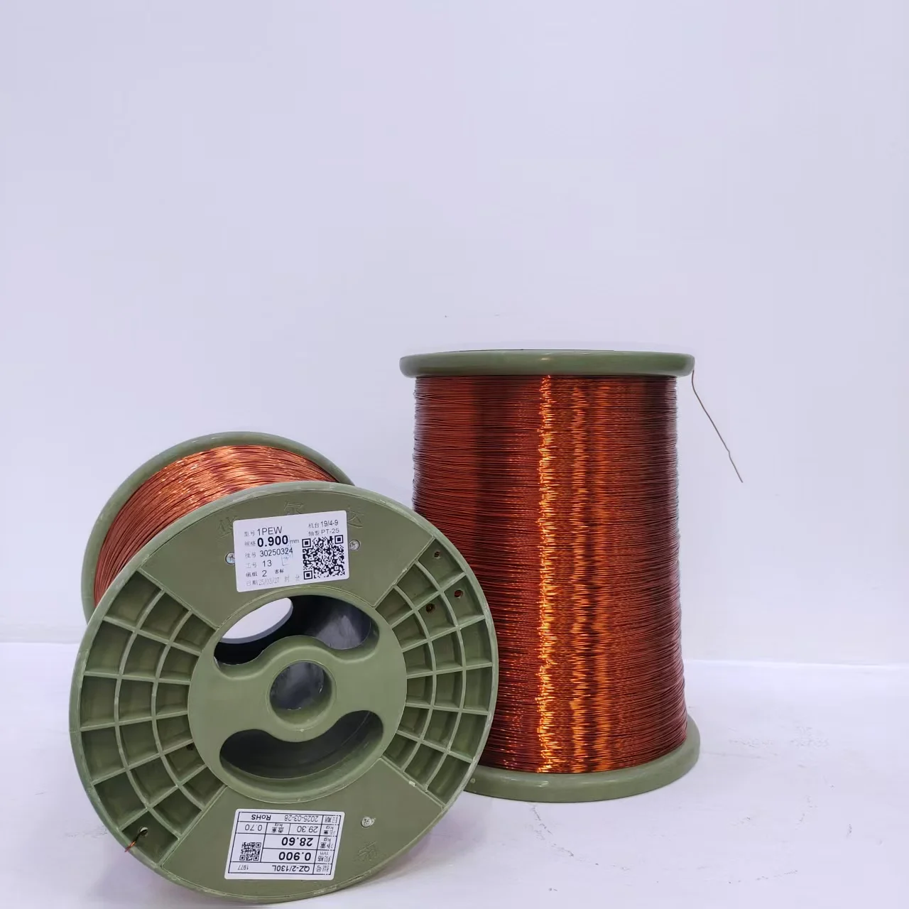 Nhà sản xuất Nhà cung cấp Dây đồng nam châm Chất lượng cao 1.400mm Rắn Polyester Enamel cho Ứng dụng Cao cấp