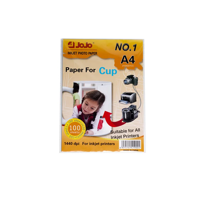 JOJO A4 Single Side Photo Paper Ideal for T-Shirt Printing