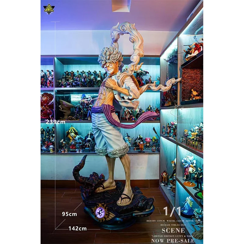 ホットセール ギア5 ルフィ 等身大 ワンピース アニメ フィギュア 彫刻