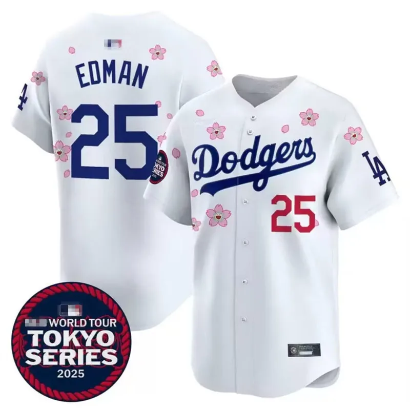 Dodgers 50周年記念 Piazzza ベースボールシャツ H6866c81d0ba24cc4851097e217477