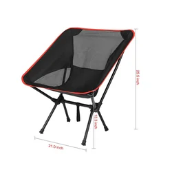 Outdoor camping folding BBQ picnic chair oxford cloth beach fishing portable chair