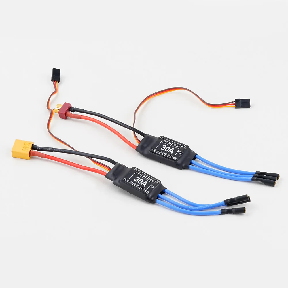 Cheap 30A Brushless ESC 2-4S Electronic Speed Controller XT60 Plug With 5V 2A BEC 3.5MM Banana Head