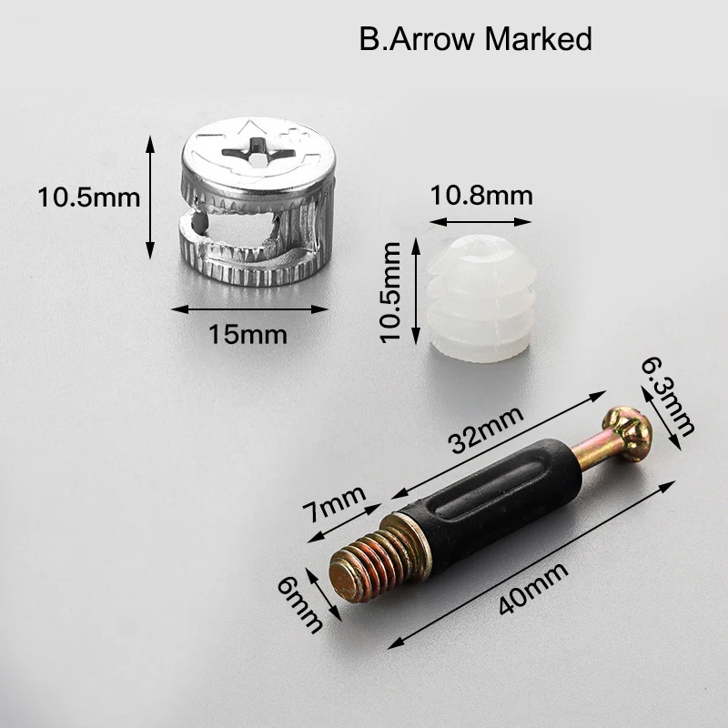3 в 1 соединительный элемент крепления для кабинета, мебели, соединительный болт