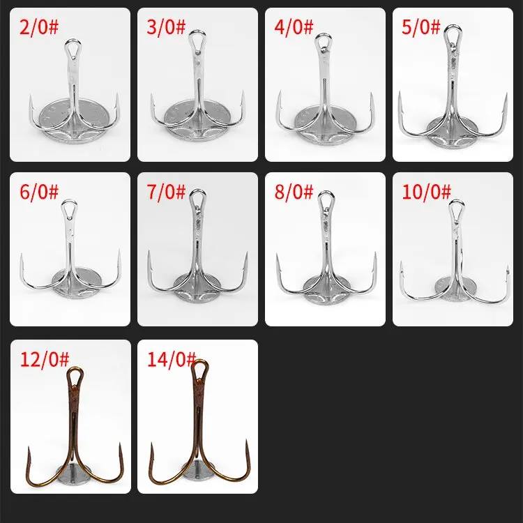 High Quality Saltwater Hook High Carbon Steel Barbed Assist Hooks
