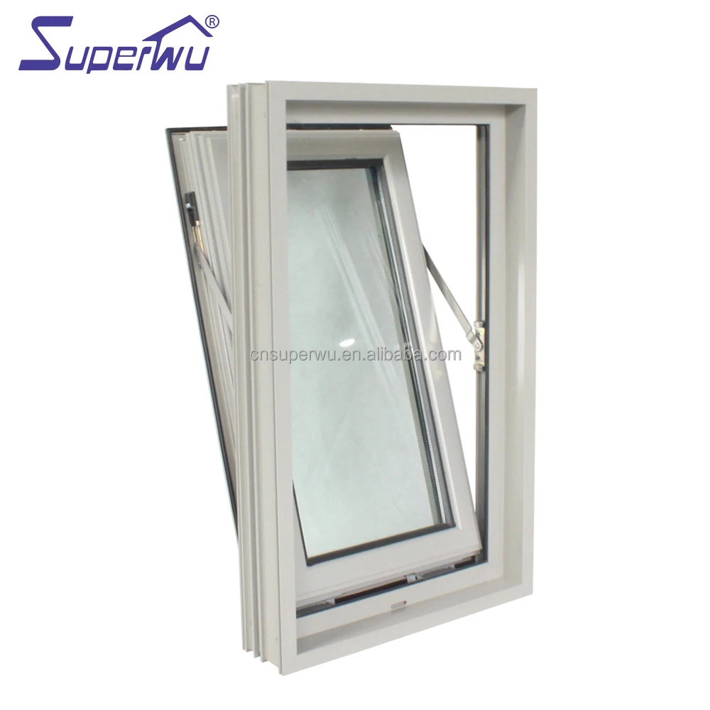 Hurrican Certified Sound Proofing Simple Design House Aluminum Tilt And Turn Window