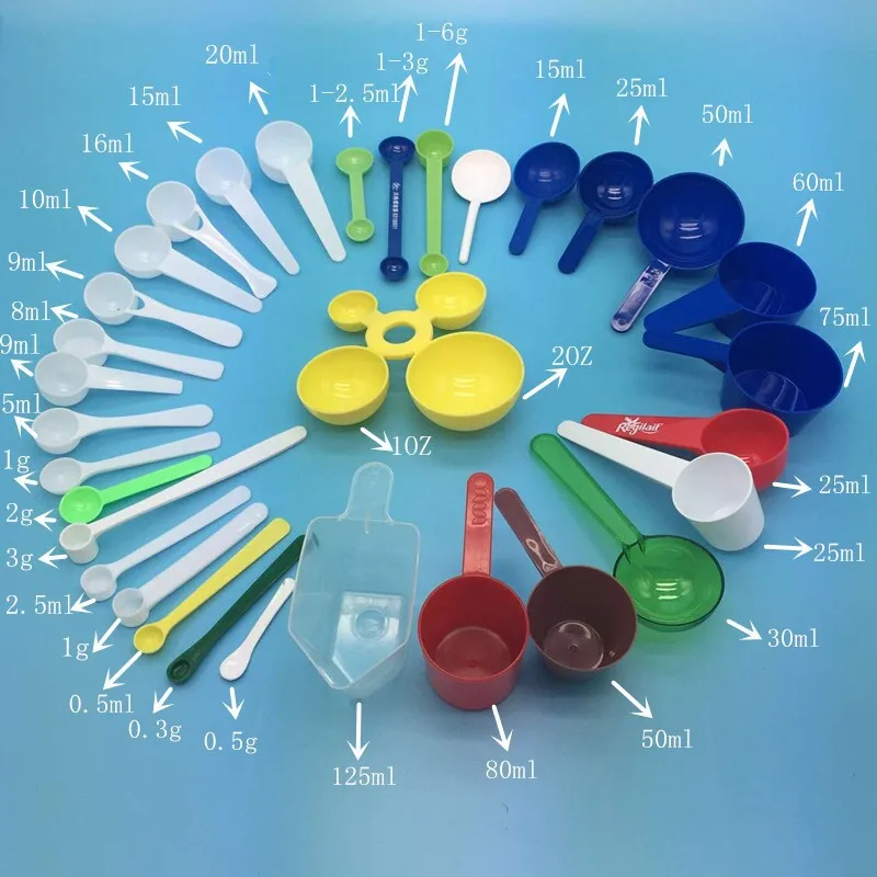 0 25g Micro Measuring Spoon 0 25 Gram Plastic Scoop 0 5ML Measure Tool  70x14x7mm 221e From Tfr741, $15.71