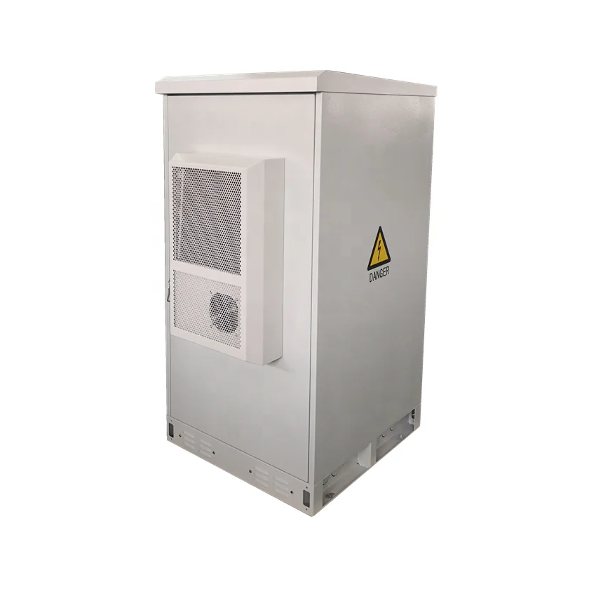 Three-layer Battery Outdoor Waterproof Power Supply Equipment Cabinet With Air Condition Cooling Network Telecom Cabinet