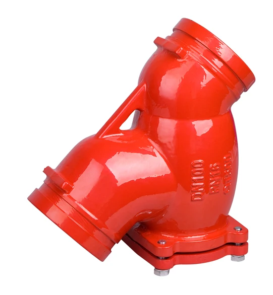 ductile iron grooved pipe fittings clamp connector factory