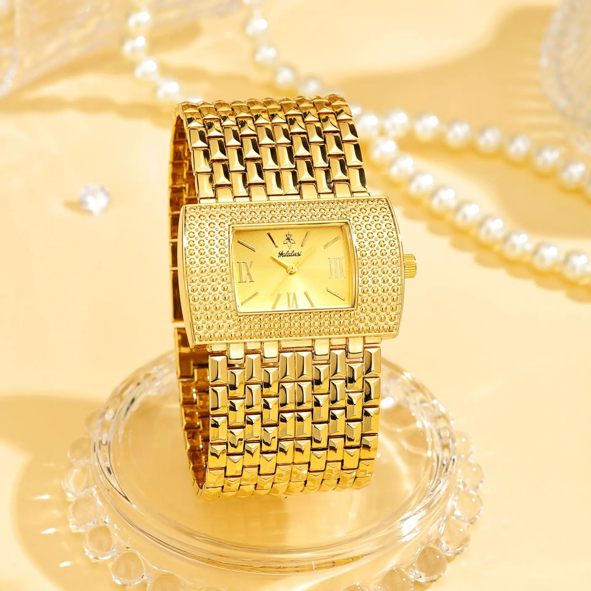 Diamond Quartz Women's Watch OM-365685