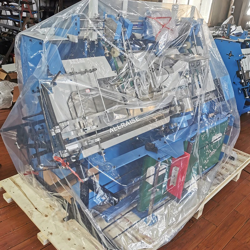 High Efficiency Automatic Hard Cover Book Endpaper Gluing Machine Book Block Tipping Machine End Sheet Pasting Machine