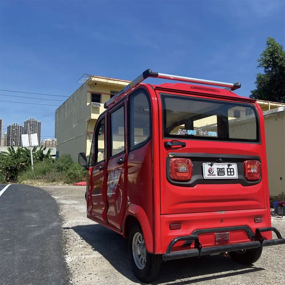 Free Shipping Tuk Mobile Camper Van Bus Mit Tren Mirror Trade Enclosed Gas Closed Scooter  Electric Tricycle Trike