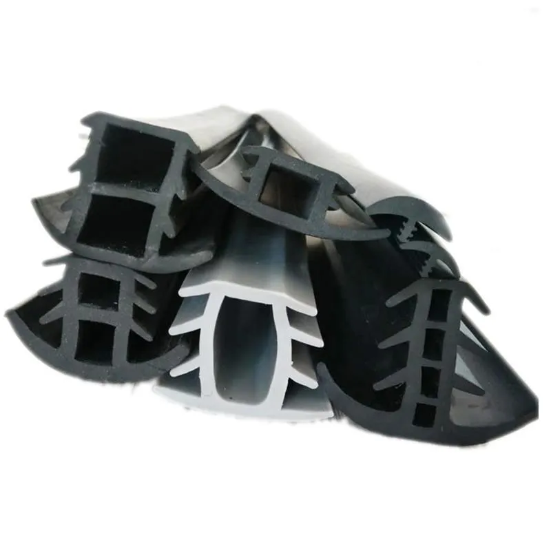 T Shape Weatherstripping Custom Rubber WaterProof EPDM Rubber Solar Panel Gap Sealing Seam Gasket