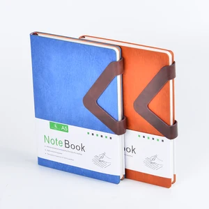 Popular Multi-color Mix and Match Buckle PU Notebook Suitable for Multiple Scenes PU Notebook Student Stationery PU Notebook