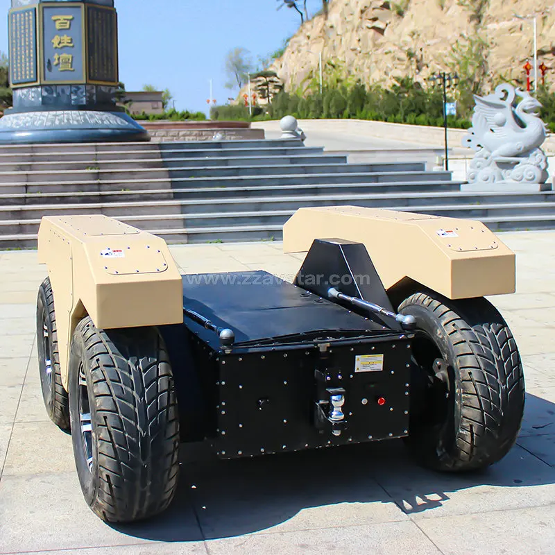 UGV Robot Chassis Armored Wheeled Electric Car All Terrain Chassis