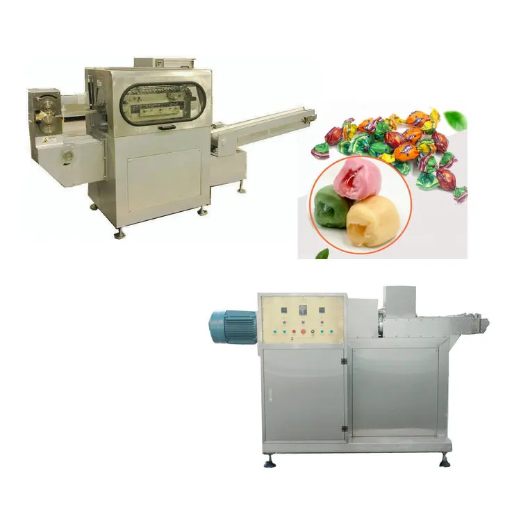 Full Automatic Soft Candy Making Machines Caramel Toffee Candy Depositing Production Line with CE Certificate