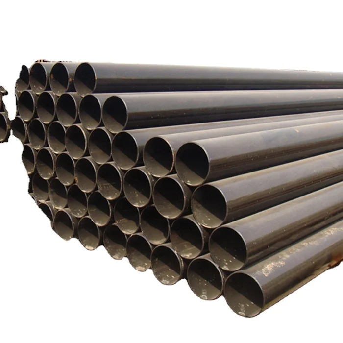 API 5CT   Oil and Gas Schedule 20 40  Black Steel Pipe  Seamless Carbon Steel Pipe and Tube