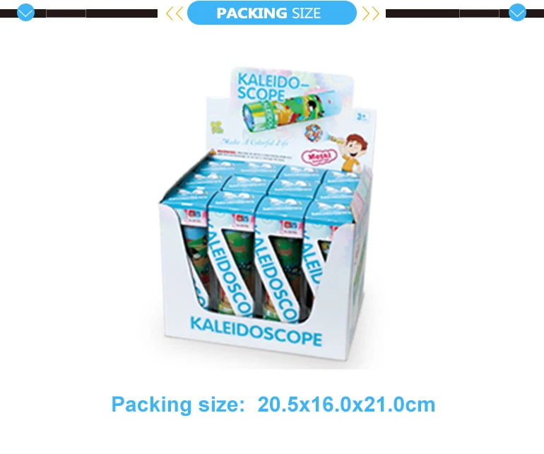 2019 новая образовательная металлическая мини-калейдоскопическая игрушка