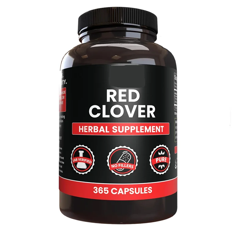Factory Supply OEM Packing Red Clover Extract Capsules