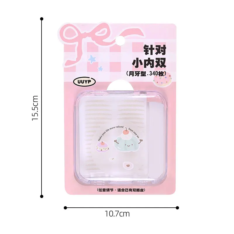 Magic Self-Adhesive Clear Eyelid Sticker Double Fold Eyelid Paste Invisible Upper Eyelid Lift Strips with Big Eyes Mesh Material H686c0db65c6749e9b26599246b34f3df5