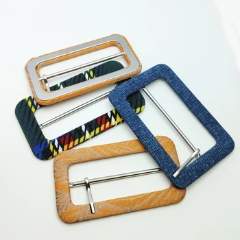 71mm Big Size Garment Accessories Colorful Clasps Waist Fabric Covered Buckle for Women Coat