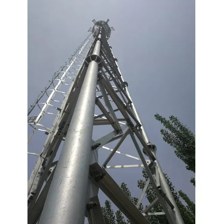 Triangular Mast Galvanized 3 Legs Telecom Tower - Durable & Customizable