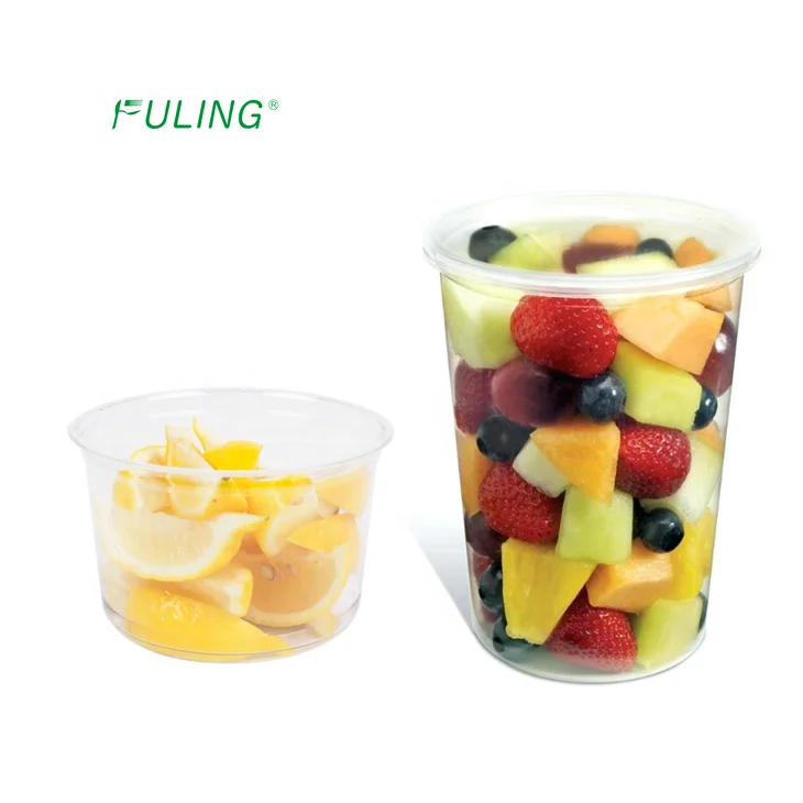 8 12 16 24 32 унции круглая прозрачная морозильная камера pp пищевая упаковка deli контейнер с крышками для горячих супов продуктов и холодных салатов фруктов