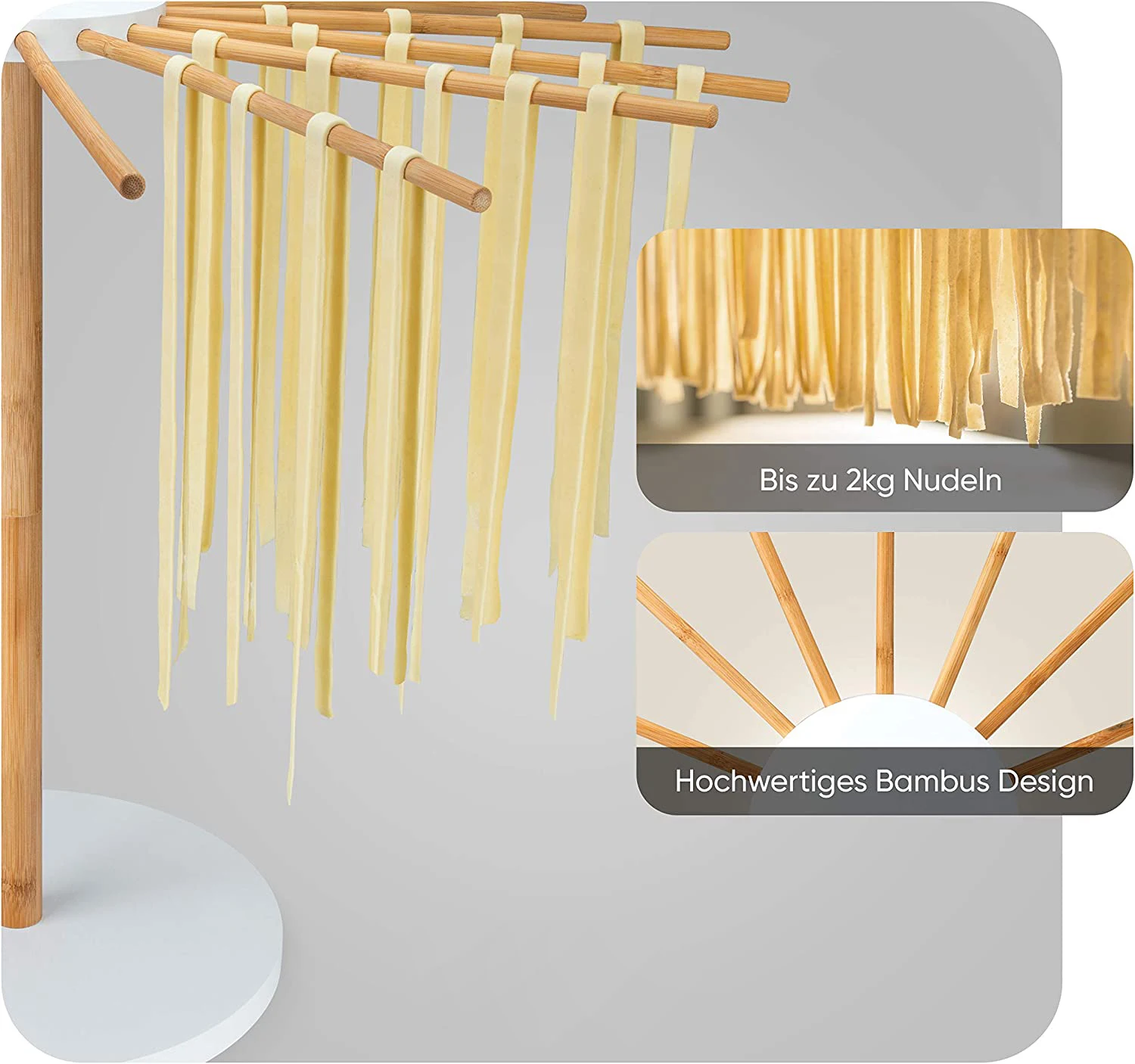 2025 кухонная сушилка для макаронных изделий деревянная подставка ручной работы съемная домашнего приготовления более 2 кг