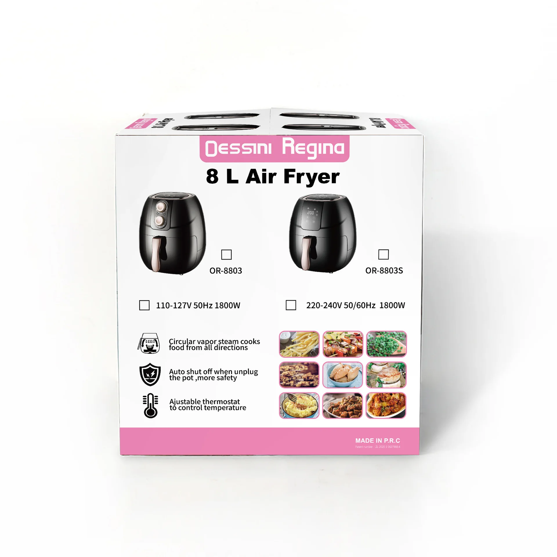 High Quantity 5.1 Quarts Multi-function Air Fryer Cooker Oil Free Easy –  RAF Appliances