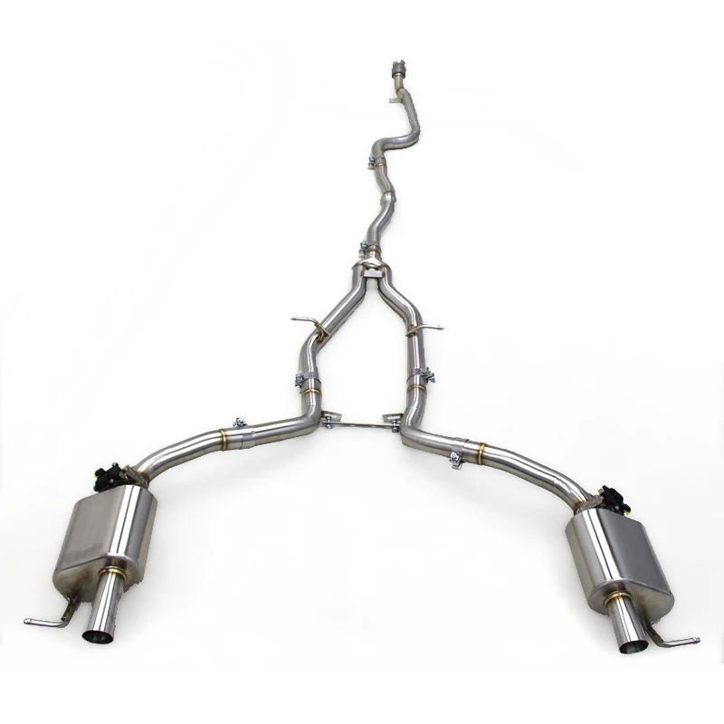Valved Catback For Mercedes-Benz E200 E300 W213 2.0T 2017-2023 Car Exhaust Muffler System
