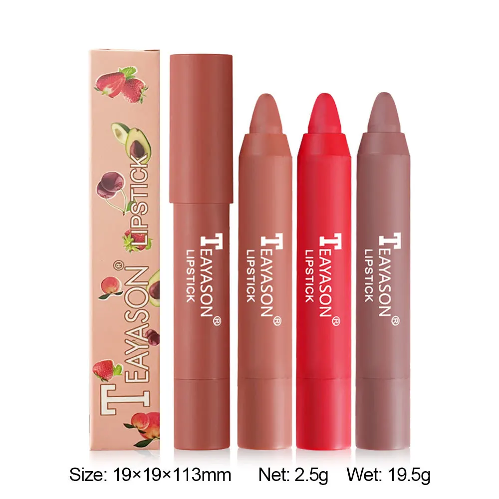New Matte Makeup Lipstick Private Label Waterproof Nude Matte Lipstick Pen 12 Colors for Girls Lasting Moisturizing Lipstick