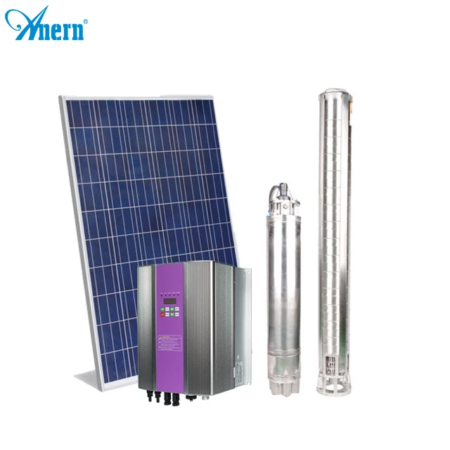 Anern 7.5 kW solar pump inverter 7.5hp solar water pumps for irrigation