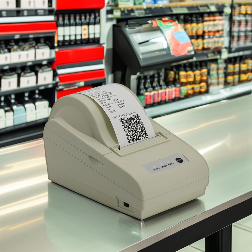 58mm Pos Thermal  Waterproof Barcode  Label Printer2 Inch Label Printer Stickers BT  Machine in Stock