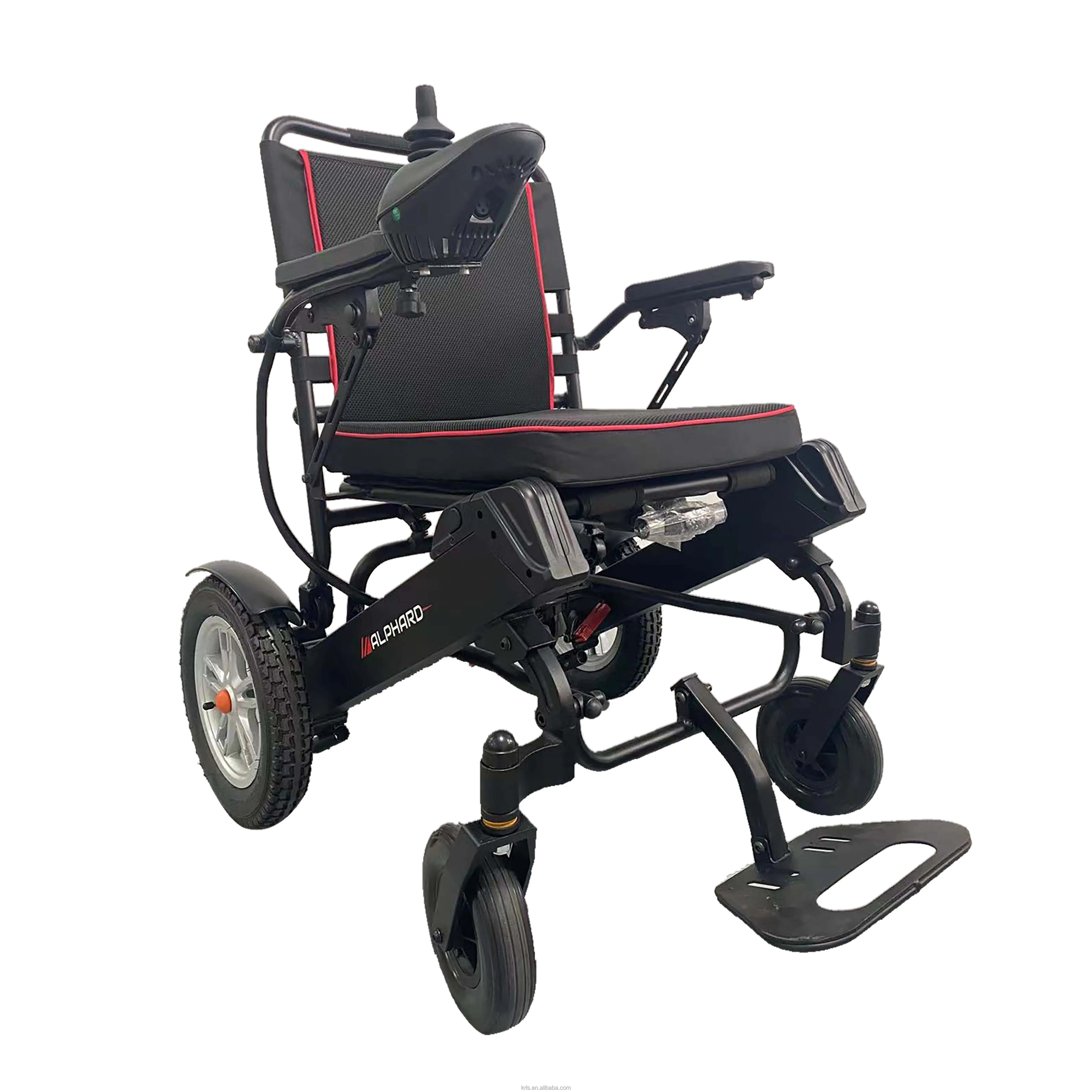 New Folding Medical Portable Electric Wheelchair Factory Supplier