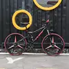 Ruota a tre taglienti a 21 velocità nera
