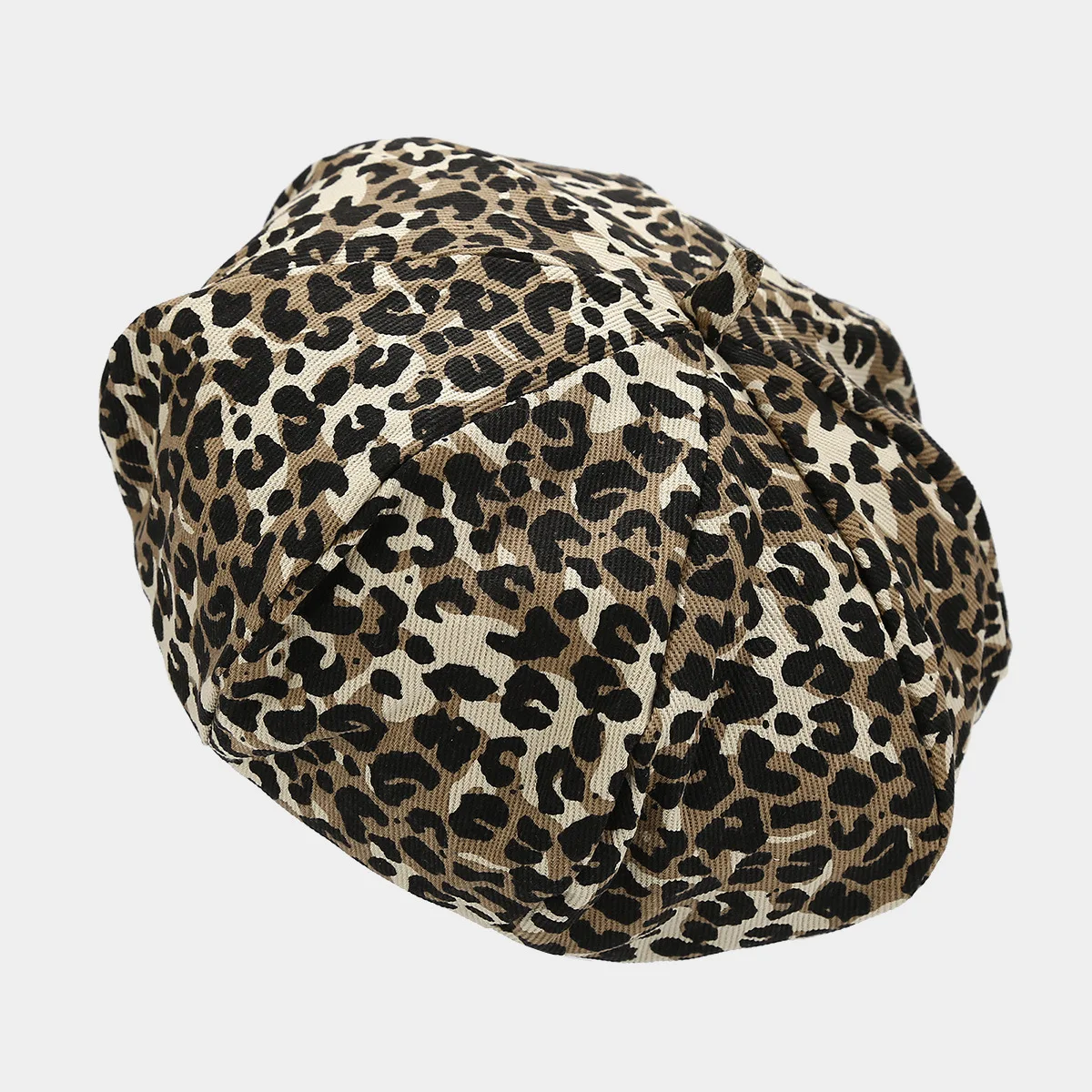 Autumn Classic Leopard Print Retro Trend Beret Women's Fashion