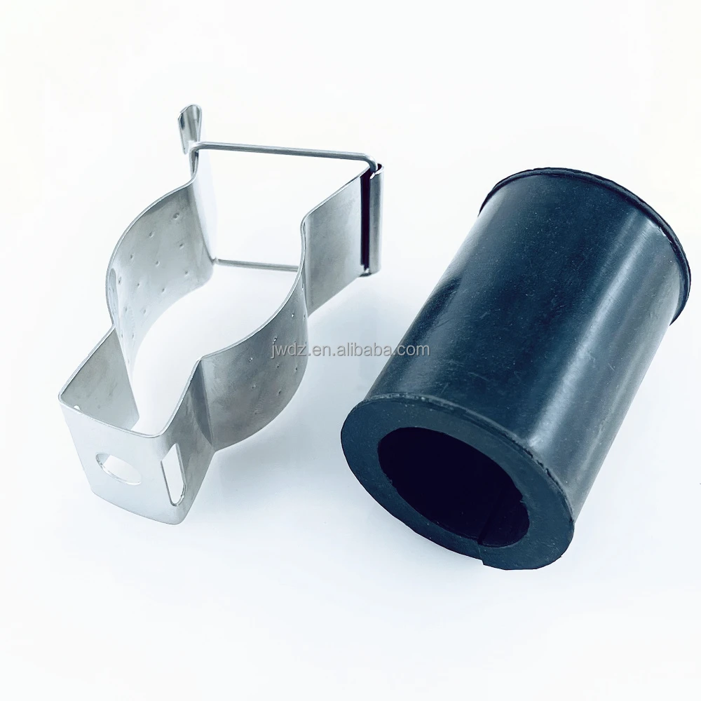 Stainless steel RSB-150 Clip with clamp lining for  Elliptical Waveguide E150