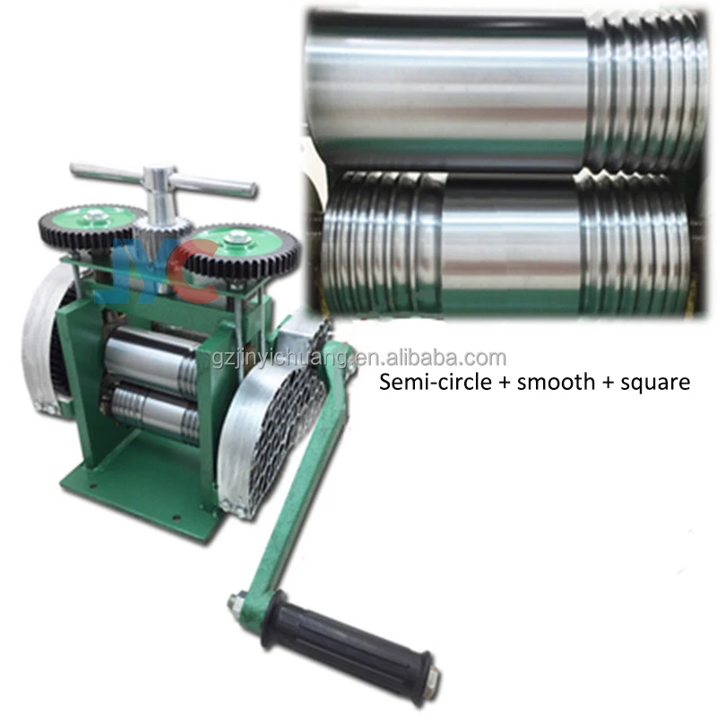 Mini Hand Operation Jewelry Tools Gold Silver Wire And Sheet Rolling