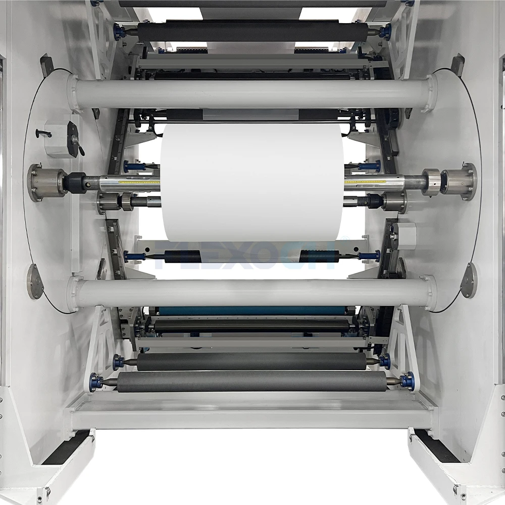 Polygraph Flexo Printing Machine 6 8 Colors by Gearless CI
