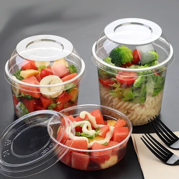 Factory Direct Round Mousse Cups PP Plastic Dessert 2oz Cups With Lid for Sauce Yogurt Pudding
