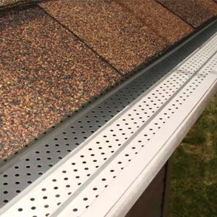 Stainless Steel Micro Mesh Gutter Guard Gutter Valley Splash Guard ...