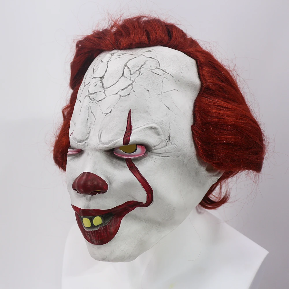 Maschera pagliaccio Pennywise IT in lattice