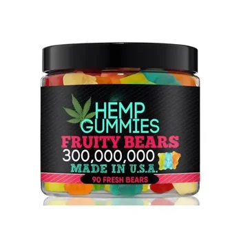 Private label Hemp gummies satisfying supplement good mood boost happy inflammation calm with pain gummies