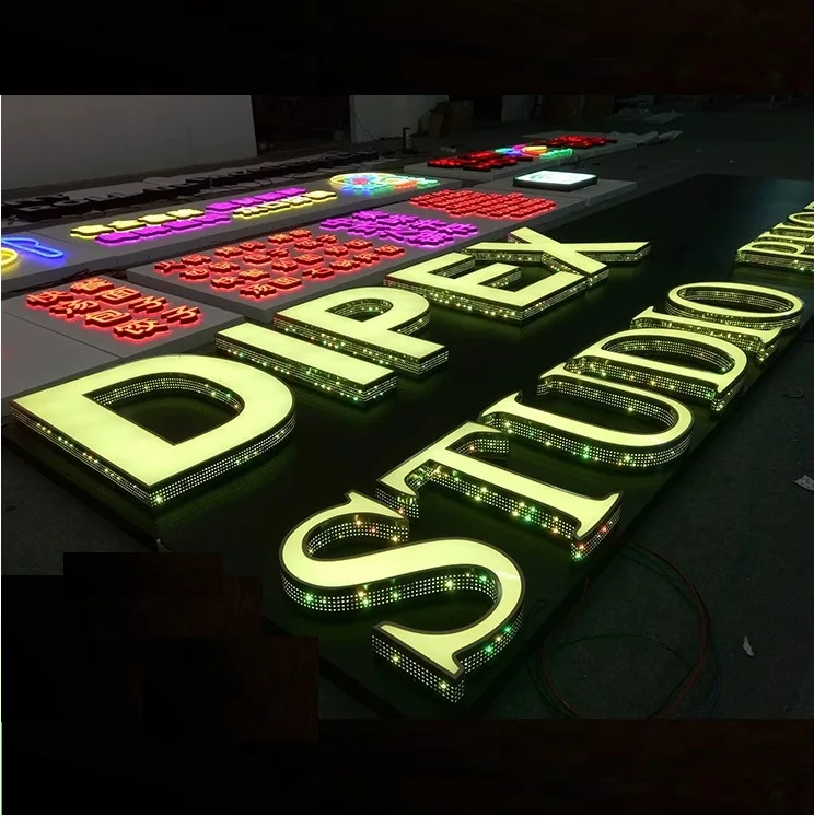 product customizable 3ft 4ft large led backlit letters acrylic letters wedding decor lights custom electronic signs for advertisement-29