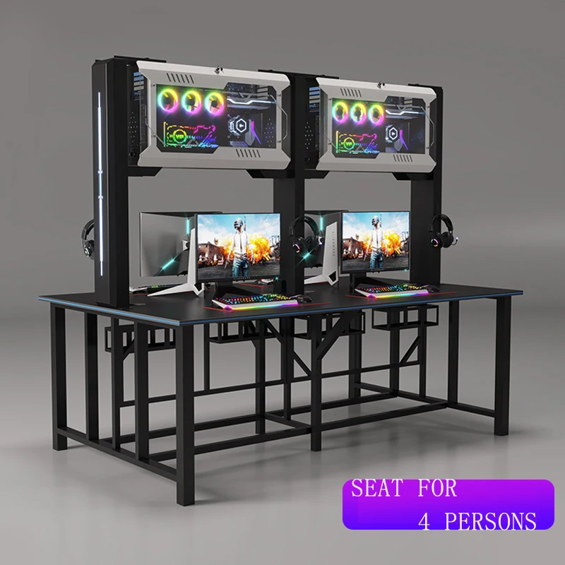 Factory OEM Custom Computer PC Case Gaming Cabinet RGB  LED Lights Gaming Computer Cases for Desktop