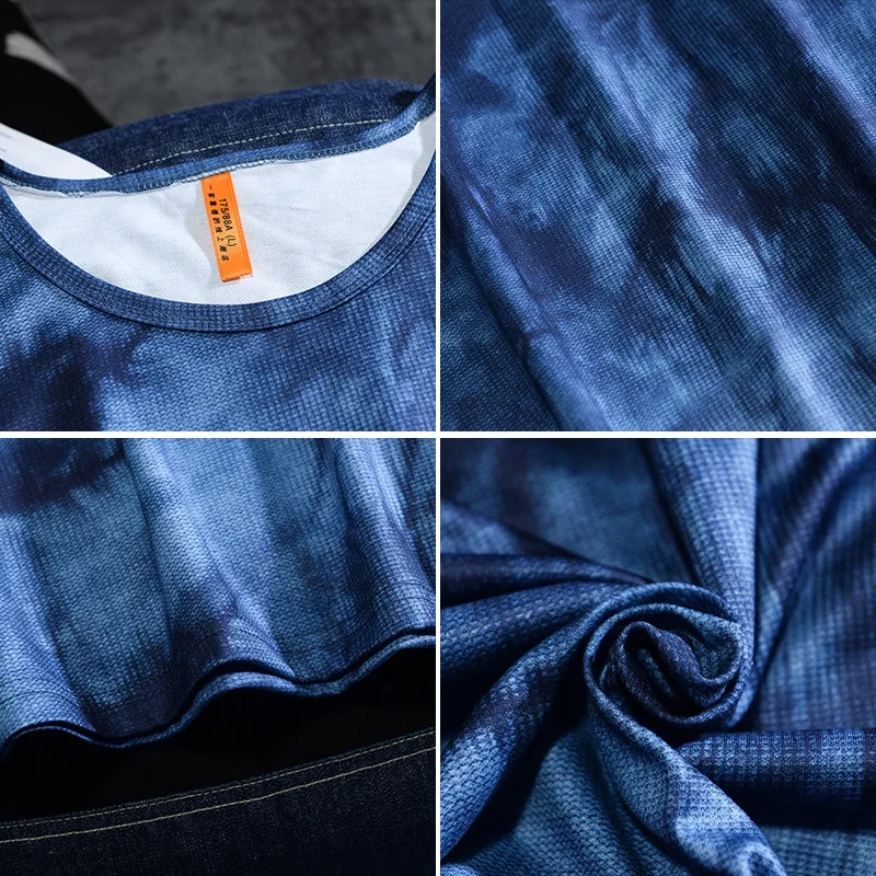 JL0421J Men Cotton Singlet Plain Men’s Graphic Sleeveless T Shirt Tie Dye Tank Top Men