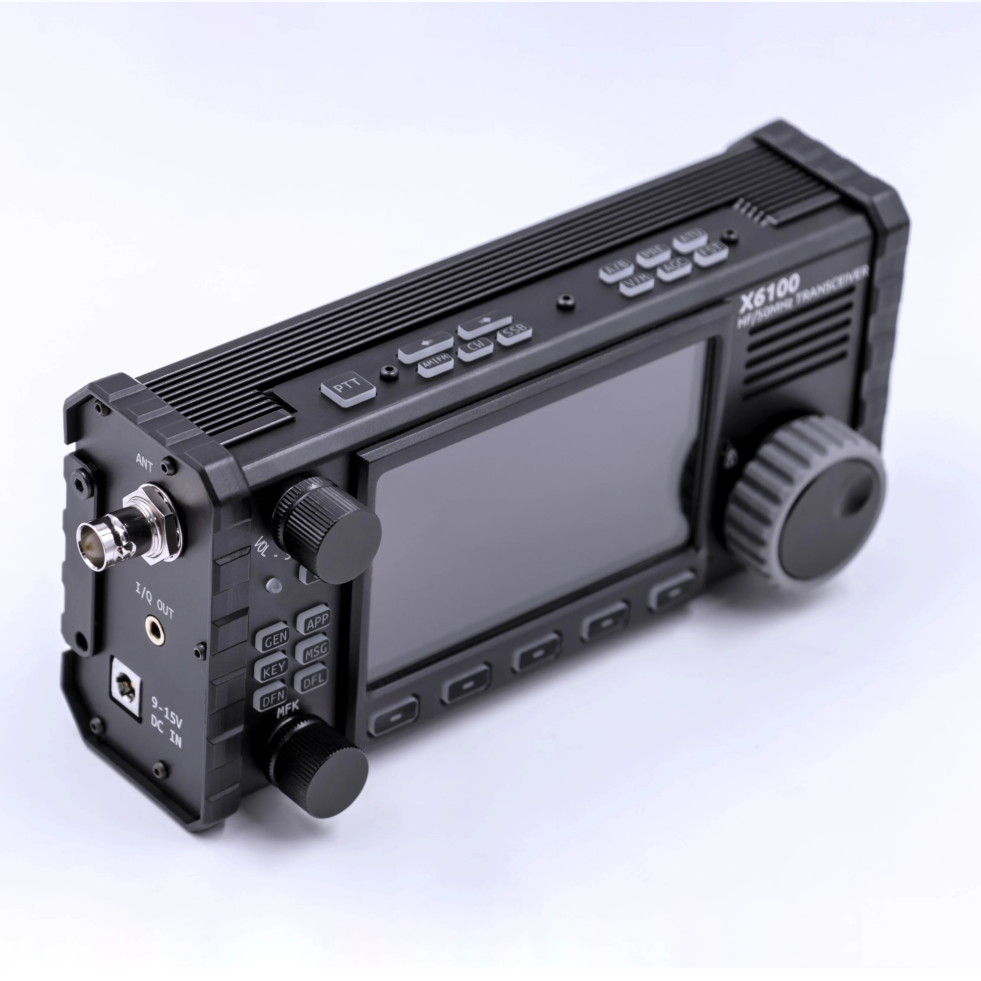 XIEGU X6100 HFトランシーバー | 1.8MHZ-54MHz帯の携帯型無線機