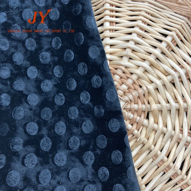 Оптовая продажа по лучшей цене, Роскошный велюровый бархат с 3d тиснением для одежды